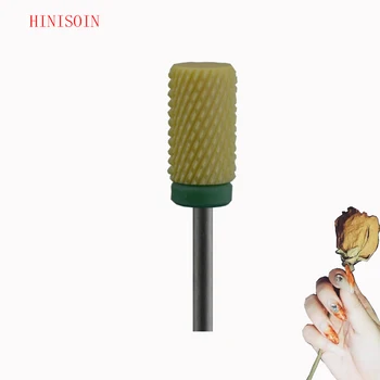 

Yellow ceramic-1pcs- (C) Nail Bit Ceramic Foot Bit grinding head-