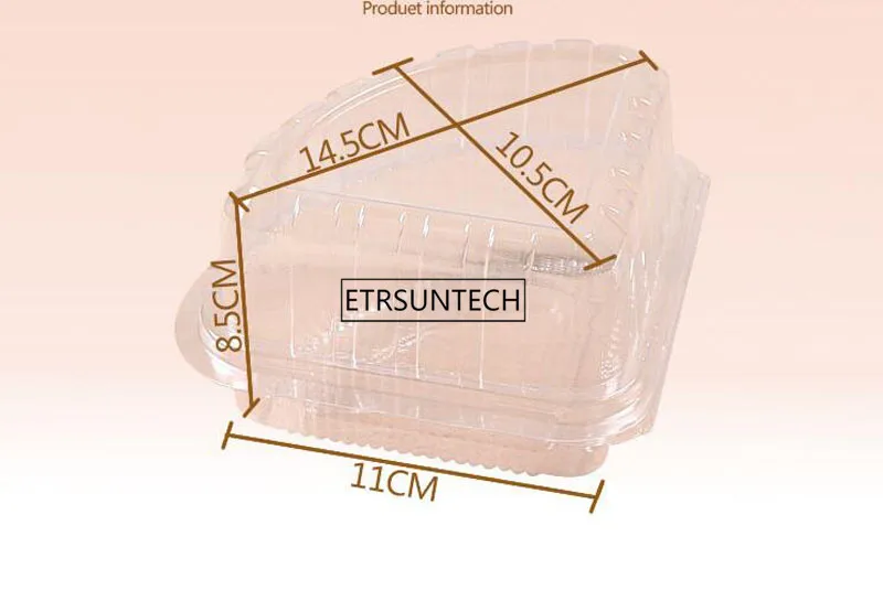 800 шт одноразовый прозрачный пластиковый контейнер для еды для десертов фрукты овощи хлеб для бутербродов