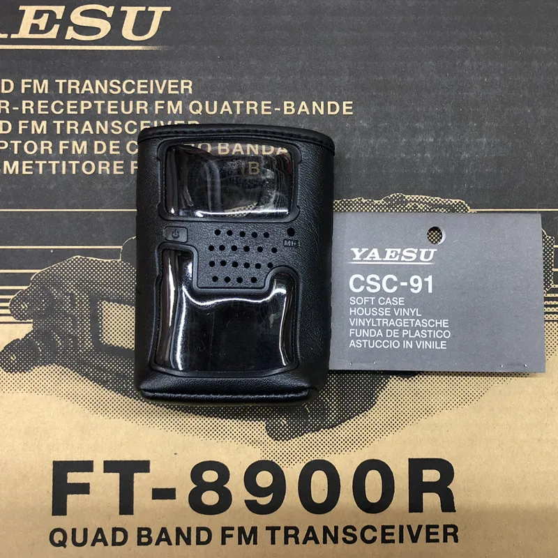 YAESU CSC 91 Soft Case For YAESU VX 6R VX 6E HAM Radio-in Walkie Talkie ...