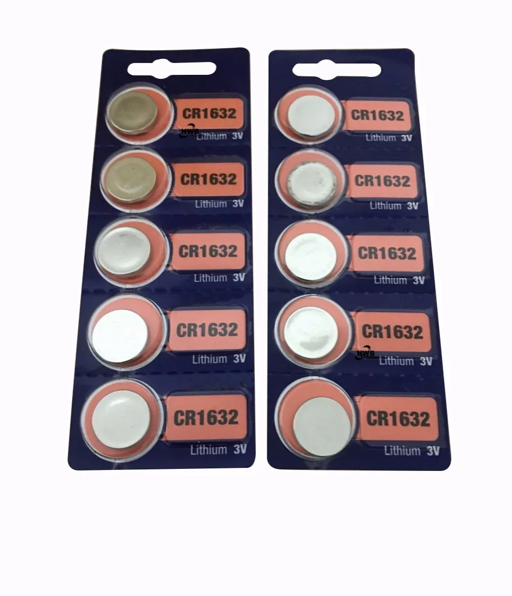 10x CR1632 1632 DL1632 3V Lithium Batteries Cell Button Coin Batteryin