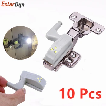 

LED Under Cabinet Light Universal Wardrobe Light Sensor Led Armario Inner Hinge Lamp luces For Cupboard Closet Kitchen 10pcs