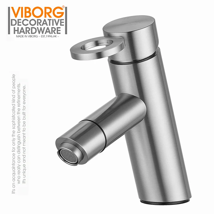 فيبورغ ديلوكس الصلبة SUS304 الفولاذ المقاوم للصدأ الرصاص خالية واحدة مقبض الحمام الغرور مرحاض حوض بالوعة صنبور حوض خلاط صنبور فيبورغ ديلوكس الصلبة SUS304 الفولاذ المقاوم للصدأ الرصاص خالية واحدة مقبض الحمام الغرور مرحاض حوض بالوعة صنبور حوض خلاط صنبور