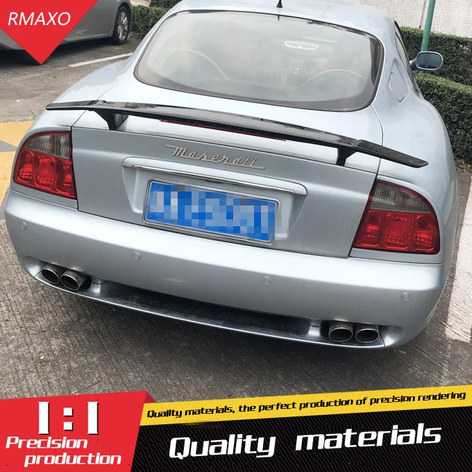 

For Maserati Ghibli Spoiler 2000-2019 For Maserati Ghibli TF Spoiler ABS Material Car Rear Wing Primer Color Rear Spoiler
