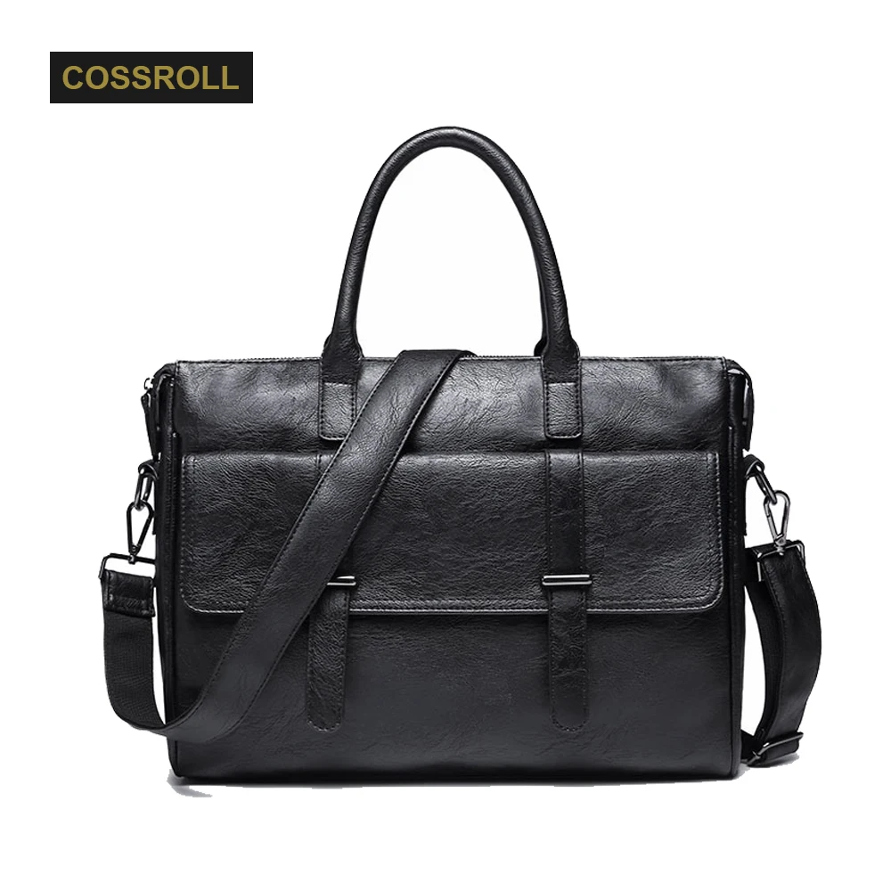 Men Leather Bag Casual Briefcase Business Shoulder Bag Leather Messenger Bags Computer Laptop Handbag Travel Bags for Men's Gift 2016 men casual briefcase business shoulder bag leather messenger bags computer laptop handbag bag men s travel bags two colors