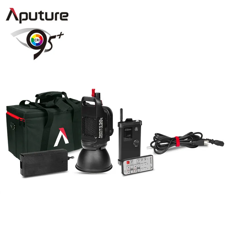 Aputure Light Storm COB 120t CRI97+ 3000K 135W Bowens крепление СВЕТОДИОДНЫЙ непрерывный видео свет с 2,4G беспроводной пульт дистанционного V-Mount Plate