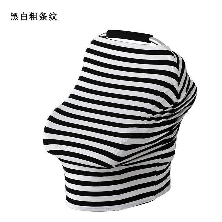 Baby Car Seat Cover Nursing Breastfeeding Privacy Cover Baby Scarf Infant Car Seat Stroller Breast Feeding Scarf Nursing Covers (15)