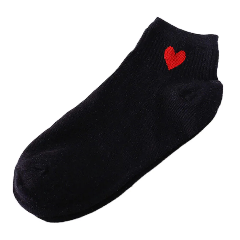 Для женщин в форме сердца Prinitng мода скейтборд хлопок Стандартный толстые носки удобные носки повседневное 22-24 см Droship 10Oct 25