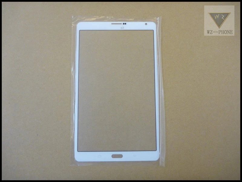 Внешний переднее стекло для Samsung Galaxy Tab S SM T705 T705C белый цвет внешний объектив