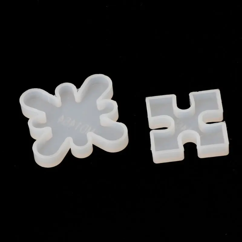 Крест головоломки DIY подставки для кружек эпоксидной смолы силиконовые формы ювелирных изделий W2952001