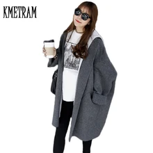 Свободная зимняя куртка с открытыми плечами, Женская мода, Женское шерстяное пальто, Черная/армейская зеленая Женская одежда, верхняя одежда с открытым швом GQ1654