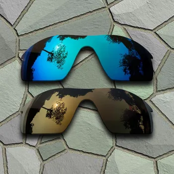 

Sky Blue&Bronze Copper Sunglasses Polarized Replacement Lenses for Oakley RadarLock Path