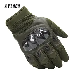 Армия спецназа SWAT военная перчатки Для мужчин кулака защиты съемки Пейнтбол бороться тактические перчатки полный палец мото перчатки