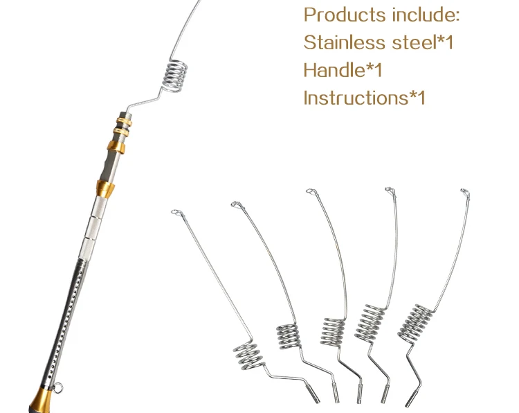 EMMROD Спиннинг Удочка 80 см Морская Лодка Рок Приманка Удочка сильная Телескопическая Из Нержавеющей Стали Удочка GGZ