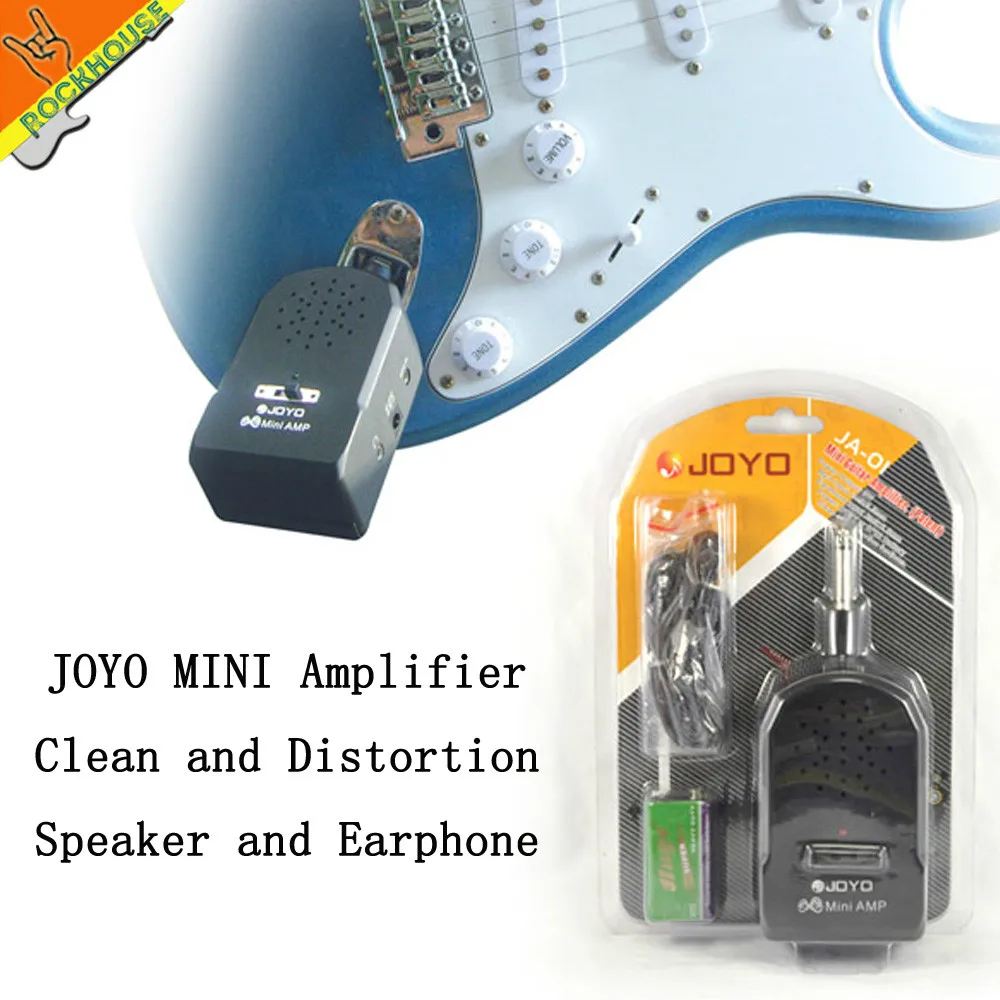 JOYO Mini Guitar AMP Portable Electric Guitar Amplifier Built in Clean ...