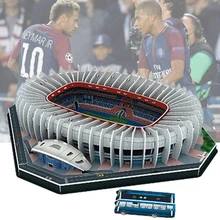 Классический пазл 3D головоломка архитектура стадион Франция Parc des Princes футбольные стадионы игрушечные масштабные модели наборы из строительной бумаги