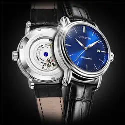 OCHSTIN Топ Элитный бренд Модные Для мужчин часы автоматические механические часы Relogio Masculino спорт Бизнес наручные часы мужской часы