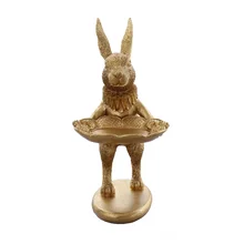 Gold Foil Jewelry Display Rack Large European Ring Earring Bracelet Necklace Organizer Handmade Metal Polishing Curve Rack