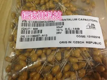 

New and original 100PCS 25V 33UF CA42D336K025RNJ 336