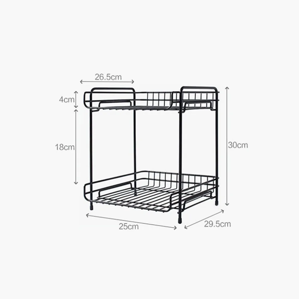 Полка настольная 2 слоя полки Аксессуары для ванной комнаты косметический макияж организатор кухня ванная хранилище держатель стойка для офисных папок