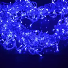 10 шт. 30 М 300LED Рождественская елка Фея Новогодняя гирлянда Свадебная вечеринка 220v-красный/желтый/синий/белый/красочный/теплый белый/розовый/фиолетовый