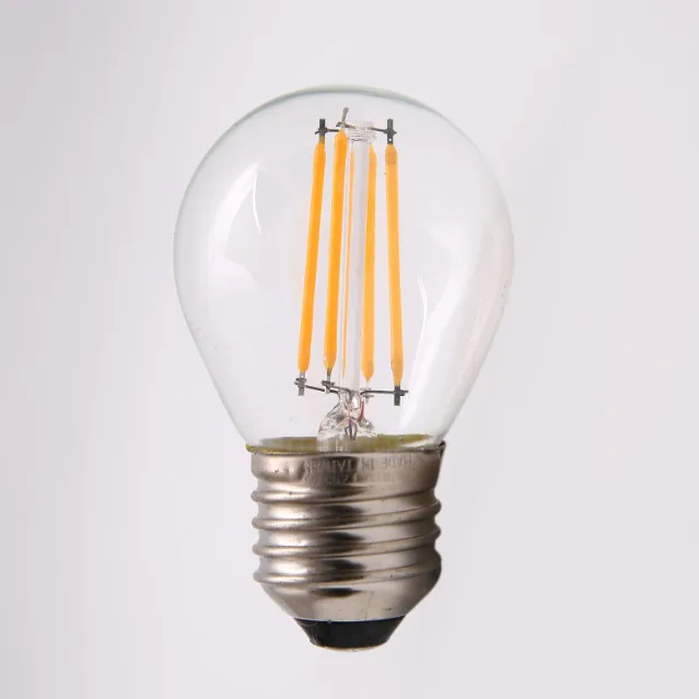HANXIN led filament bulb candelabra 2w e27 base 220v clear ...