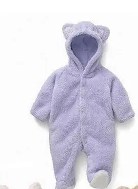 Комбинезон для маленьких девочек; комбинезон в животном стиле для маленьких мальчиков; теплая одежда для новорожденных; зимний комбинезон для альпинизма с подкладкой; C149 - Цвет: blue