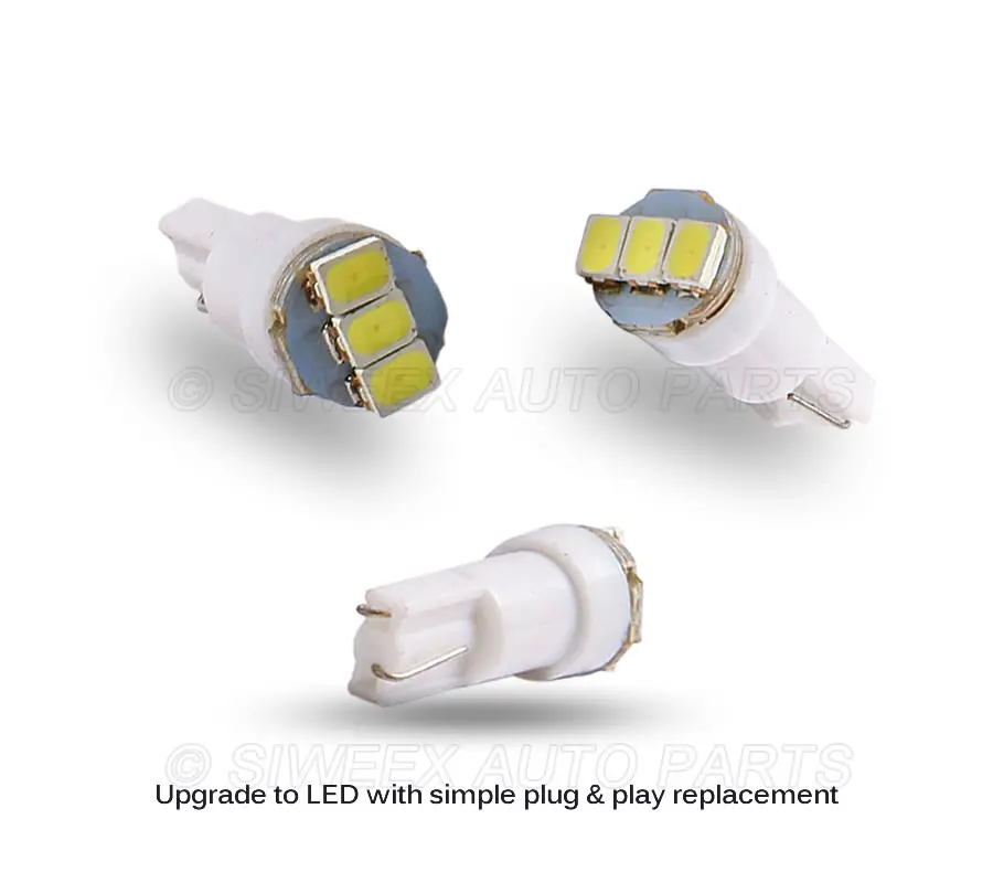 10 шт. T5 1206 SMD 3 машинный гараж из светодиодный приборной панели датчик лампы