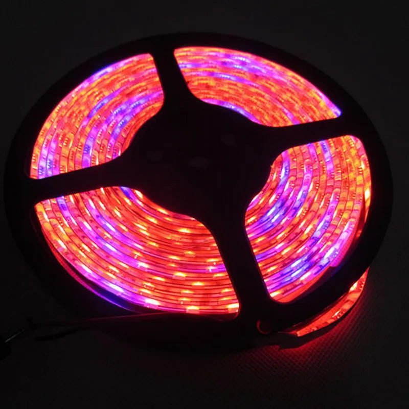 5m/lot DC12V 60leds/m LED Plant Grow Lights 5050 LED Strip Tape Red
