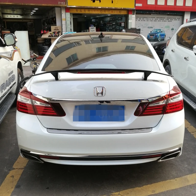 Высококачественный спойлер из АБС-пластика для Honda Accord светодиодный