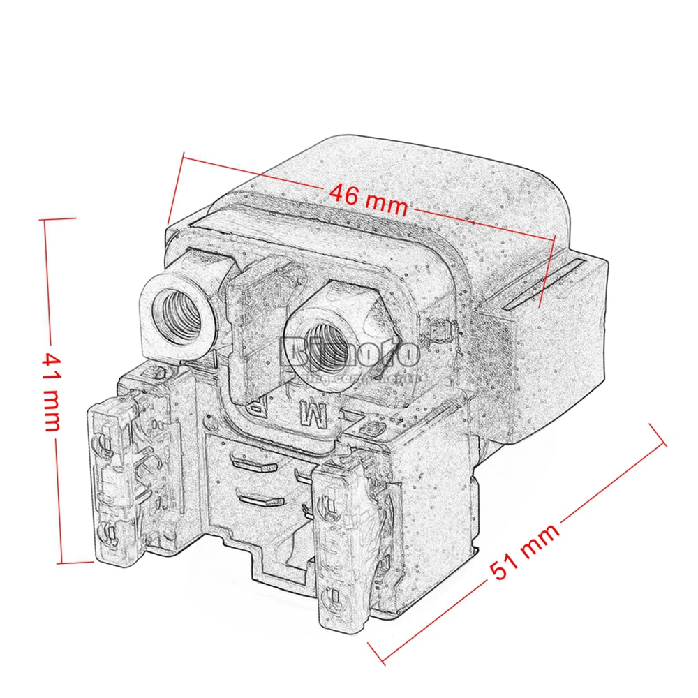 Motorcycle Starter Relay Solenoid For KTM 58211058000 1050 ADVENTURE ABS  1190 RC 8 R EXC EXC-F SX-F 690 ENDURO R ABS (8)