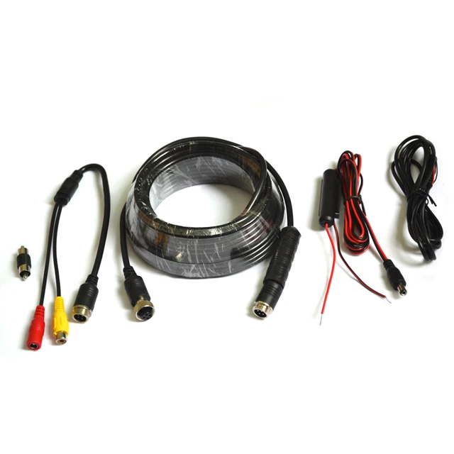 4PIN Connector Plug Extension Cables With RCA Adapter 10 ... polaris wiring harness connectors 