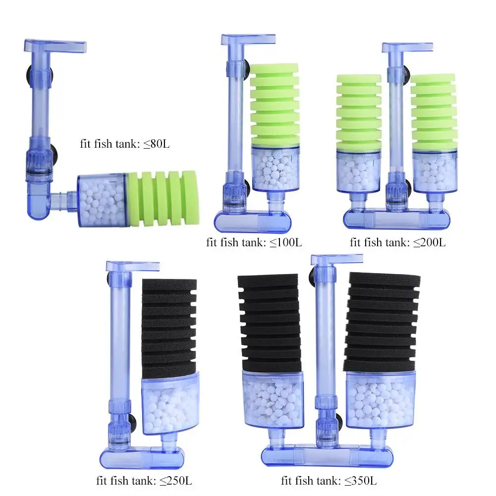 Горячая аквариумный фильтр воздушный насос для рыбы биохимическая губка кислородный насос для мини-рыб товары для домашних животных