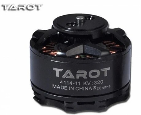 Tarot TL100B08-01 &amp TL100B08-02 4114/320KV многоосевой бесщеточный двигатель/черный и оранжевый |