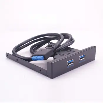 

Desktop PC Front Floppy Drive 19/20 Pin To USB 3.0 Front Panel Extender Panel R20