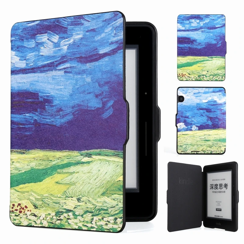

For Amazon Kindle Voyage Protective Case 6 Inch for Kindle Voyage Case Model 1499 All-inclusive Ultra-thin Case for Kindle