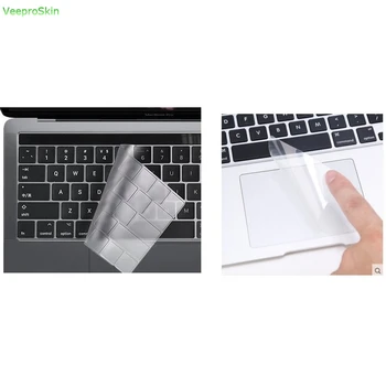 

2in1 Touchpad Protector + High Clear TPU Keyboard Cover Film for Macbook Pro 13 with Touch Bar 2016.10 release A1706