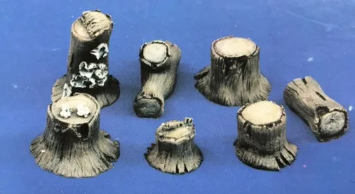 

1/35 Scale Miniatures Scene Accessories Stumps Resin Model Kit Figure Free Shipping