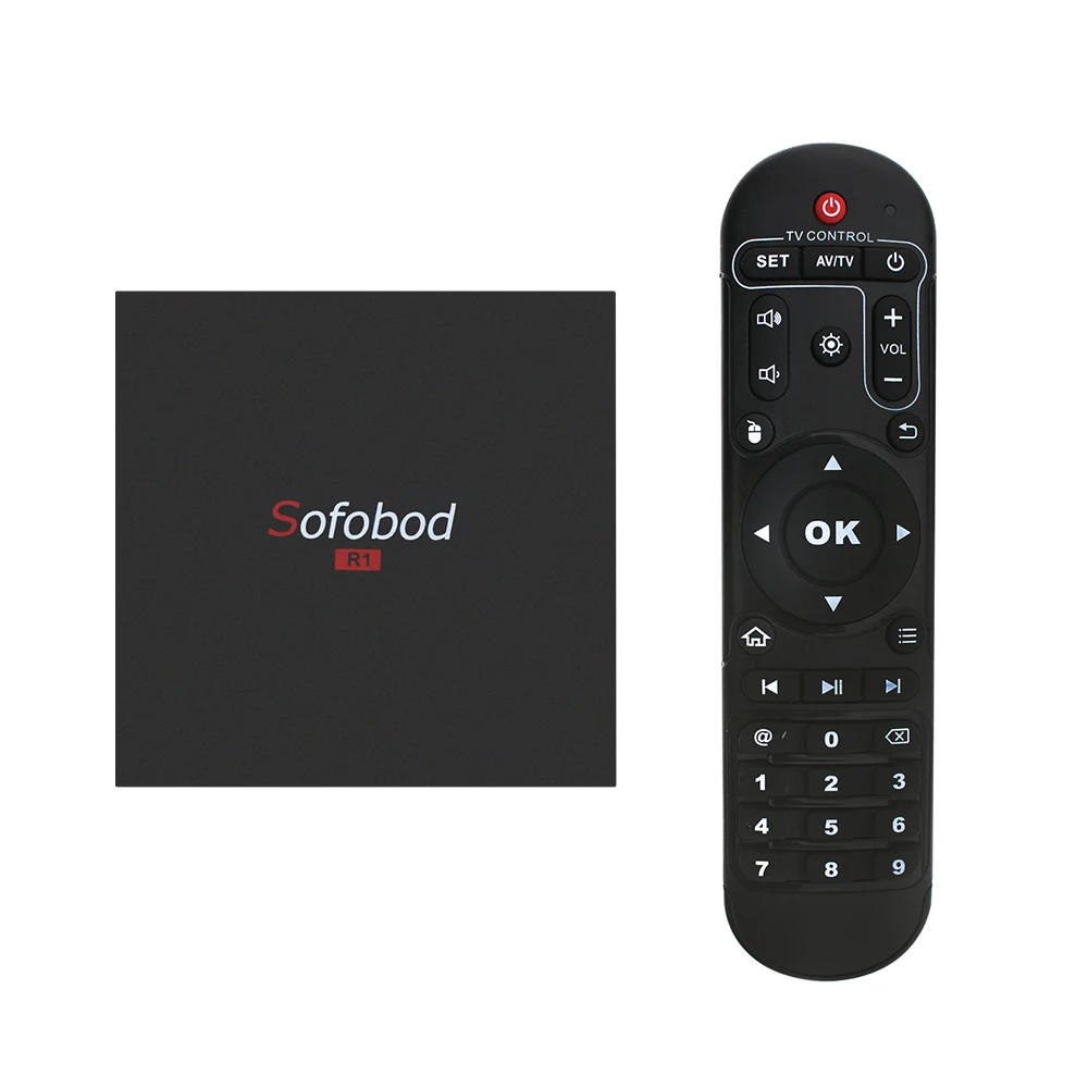 Procaja IPTV испанский+ SOFOBOD Android tv Box 1G/8G Amlogic S905W четырехъядерный WiFi 4K умный игрок телеприставка Франция Арабский IP tv