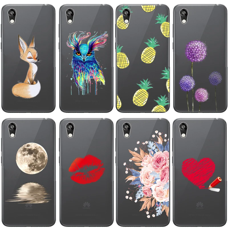 

Honor 8S Case Crystal Back Soft TPU Cover For Huawei Honor 8S Case Capas Coque for Huawei Honor 8S KSE-LX9 8 S Honor8S 8A Pro