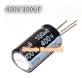 

10pcs 100UF 400V 18*30mm Electrolytic Capacitor 400V 100UF Aluminum Electrolytic Capacitor 18X30mm
