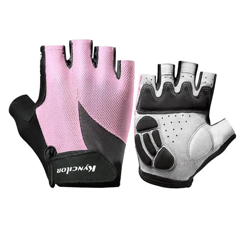 

Waterproof Windproof Unisex Summer Outdoor Sports Non-slip Half Finger Gloves Women Men Bicycle Cycling Riding Mittens