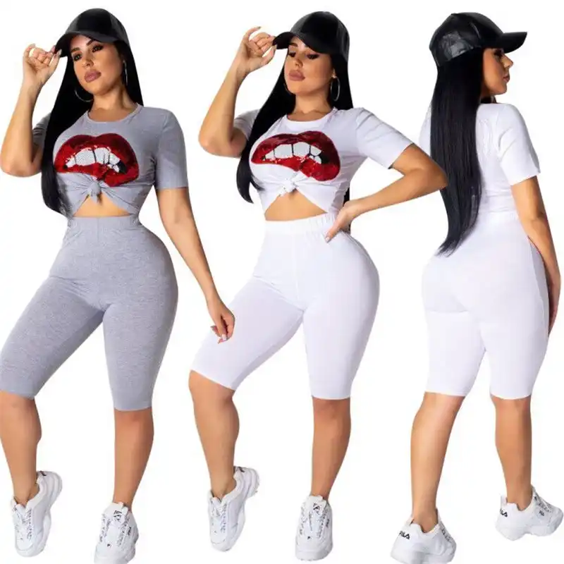 knee length biker shorts