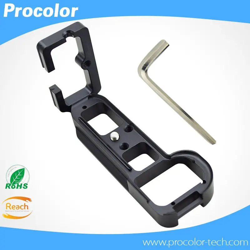 camera font b accessories b font L Shaped Vertical Metal tripod monopods Quick Release Plate High