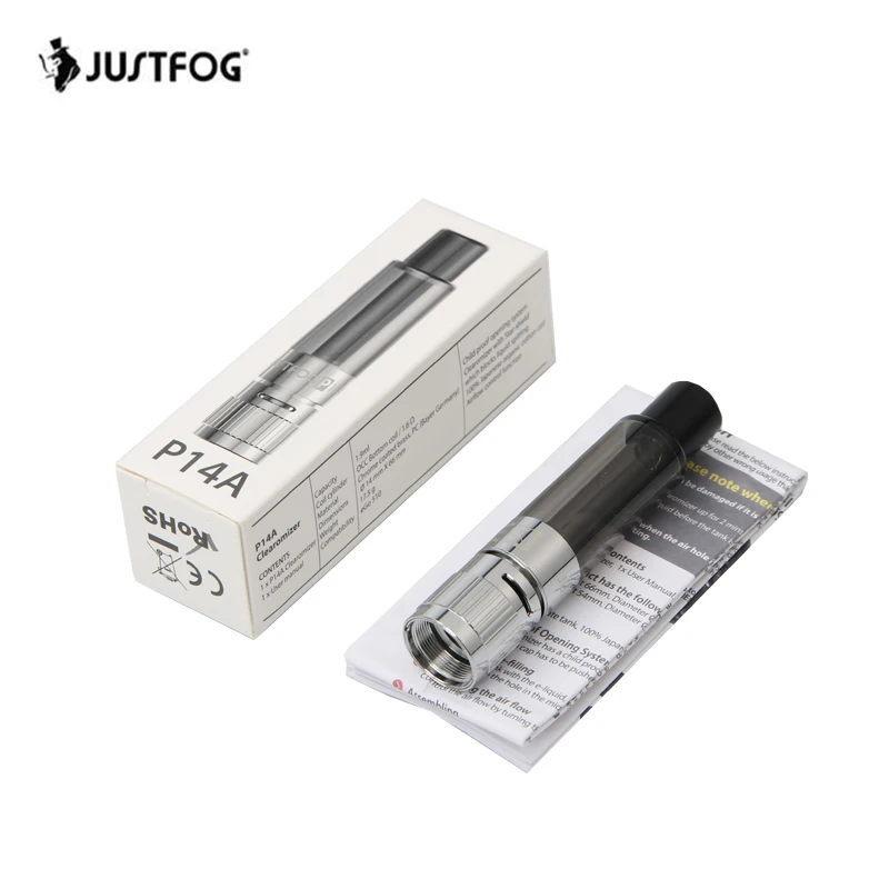 

100% Original JUSTFOG P14A E Cigarette Atomizer Clearomizer 1.9ml Tank