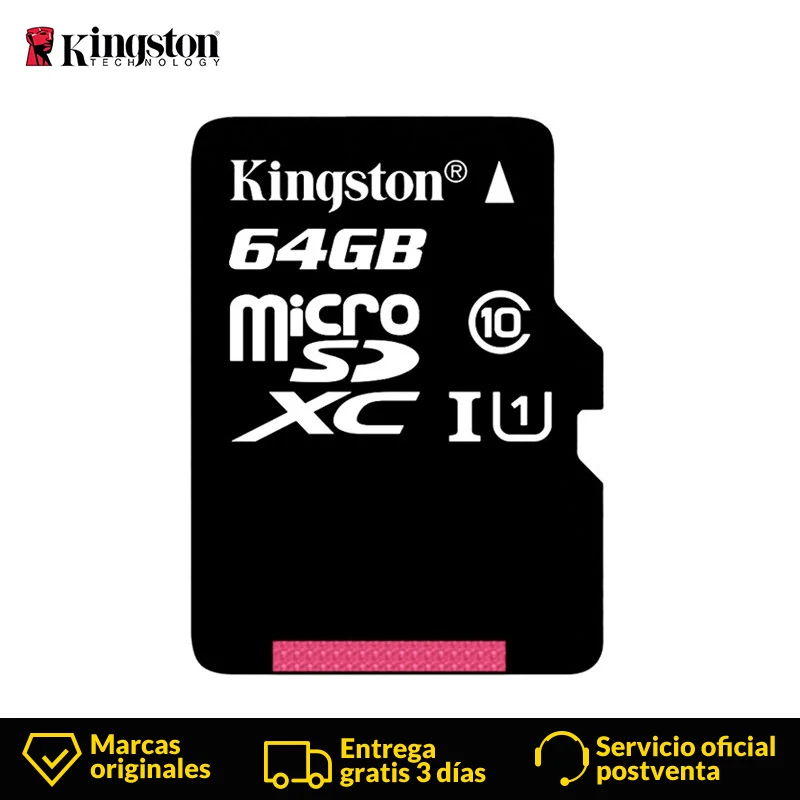 Дешевый Kingston технология Micro SD карта 64 Гб MicroSD карта памяти Class10 UHS 1 флэш карта MicroSDXC TF SD карты для смартфона планшет