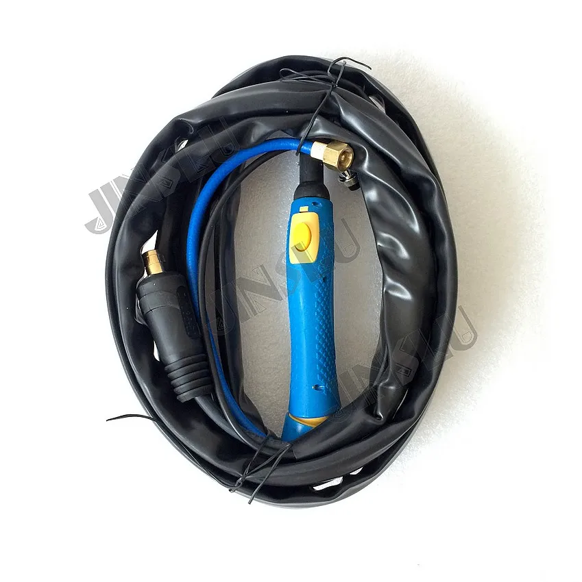 

WP26 WP-26 Air Cooled Argon Tig Welding Torch 8M Gas And Cable Seperated