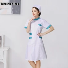 Белое пальто для мужчин и женщин доктор dresssemi Перманентная Корейская версия с длинными рукавами одежда доктора пальто медсестры
