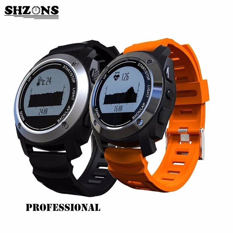 

S928 Heart Rate Monitor Smartwatch with GPS Tracker Air Pressure Monitor Smart Electronics For Android IOS Phones