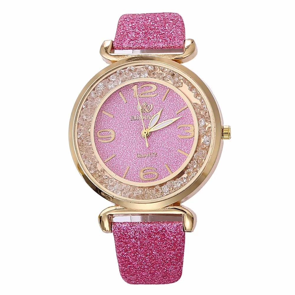 Женские часы Роскошные модные женские часы со стразами из нержавеющей стали аналоговые кварцевые наручные часы Лидер продаж часы horloge# p259