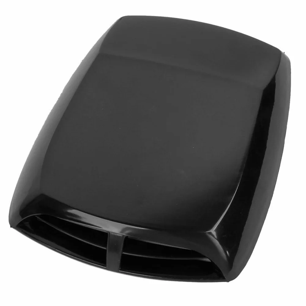 

Universal Car Air Flow Intake Scoop Turbo Bonnet Vent Cover Hood Black